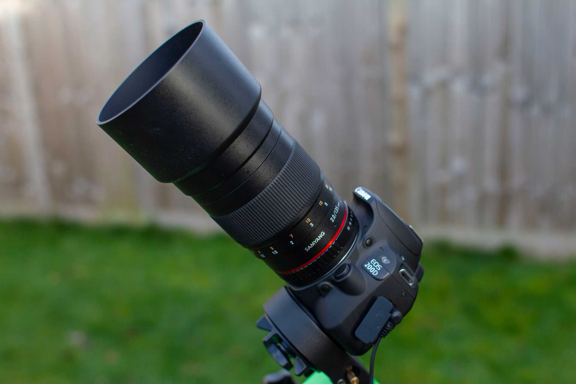 Widefield Astrophotography with the Samyang 135mm f/2 Lens