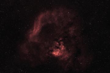NGC7822 emission nebula in Cepheus
