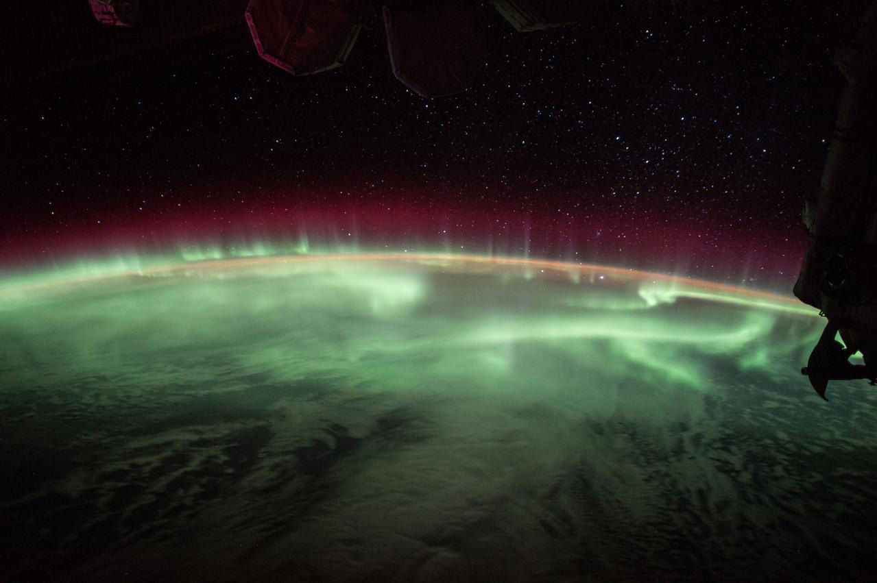 Aurora from the international space station