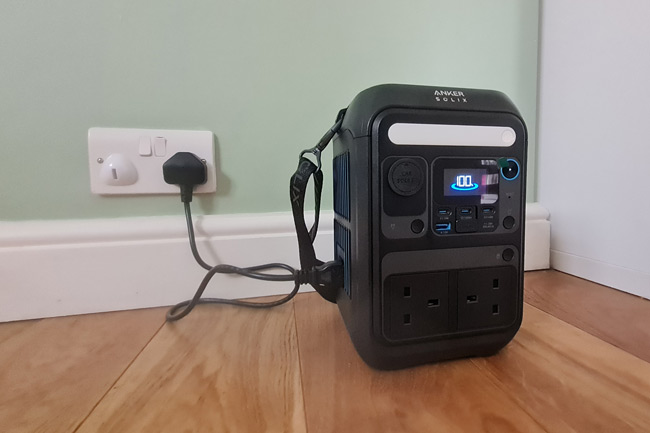 Anker Solix c300 portable astrophotography setup power supply